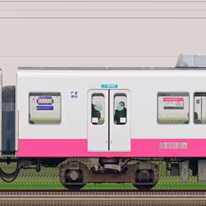 新京成8800形サハ8813-4 （機器更新・内装リニューアル車）