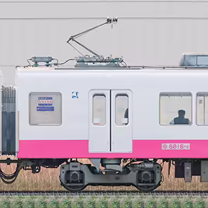 新京成8800形モハ8816-5（床下機器更新・内装リニューアル後）