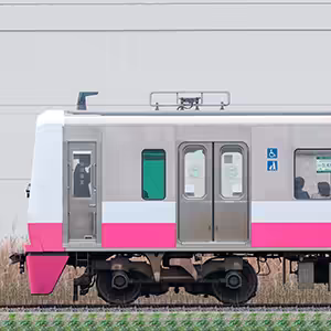 新京成N800形N838編成（ジェントルピンク・海側）