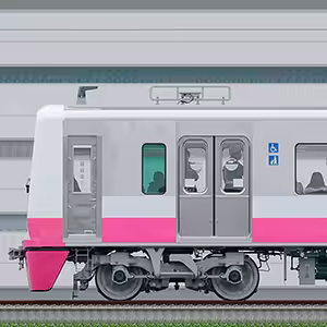 新京成N800形N848編成（海側）