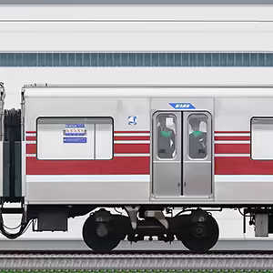 新京成N800形N816（マルーン）