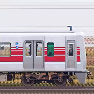 新京成N800形「N800形 復刻塗装電車」N831