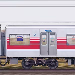 新京成N800形「N800形 復刻塗装電車」N836