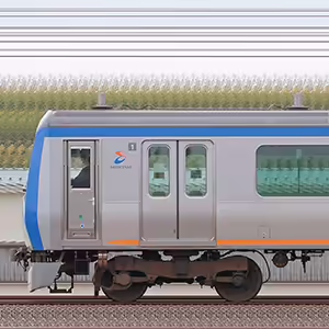  10000系 10703×8（機器更新車・山側） 