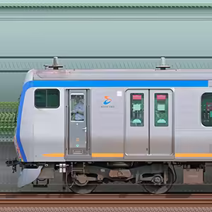 相鉄11000系11001×10「十代目そうにゃんトレイン」（海側）