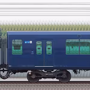 相鉄21000系「相鉄・東急新横浜線開業記念号」サハ21302