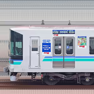 埼玉高速鉄道2000系01編成「キャプテン翼」ラッピング（海側）