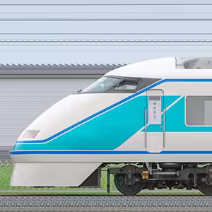 東武100系「スペーシア」101編成(粋カラー・海側)