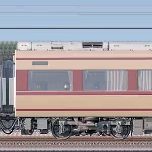 東武100系「スペーシア」モハ101-3（デラックスロマンスカーカラー）