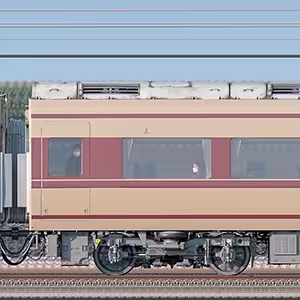 東武100系「スペーシア」モハ101-5（デラックスロマンスカーカラー）