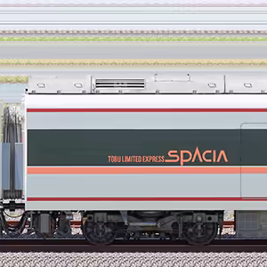 東武100系「スペーシア」モハ102-4（リバイバルカラー）