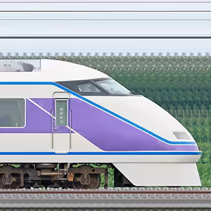 東武100系「スペーシア」モハ102-6（雅カラー・スカイツリータウン10周年記念マーク）