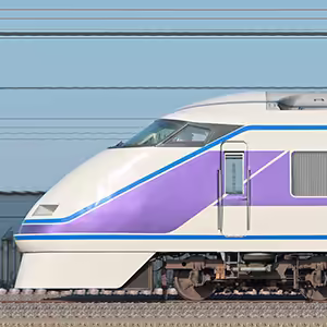 東武100系「スペーシア」102編成(雅カラー・スカイツリータウン10周年記念マーク・山側)