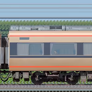 東武100系「スペーシア」モハ103-3（日光詣カラー・2021年）