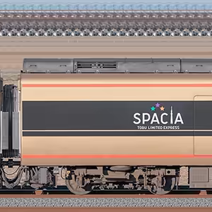 東武100系「スペーシア」モハ103-4（日光詣カラー）