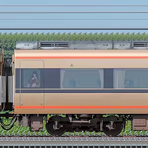 東武100系「スペーシア」モハ103-5（日光詣カラー・2021年）