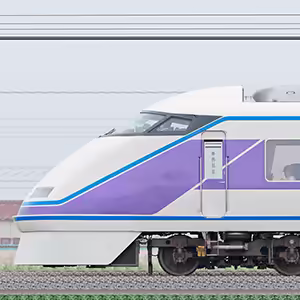 東武100系「スペーシア」107編成(雅カラー・山側)