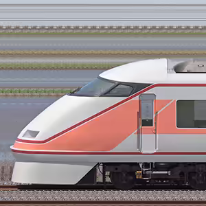 東武100系「スペーシア」108編成「クレヨンしんちゃん家族都市プロジェクト」マーク(海側)