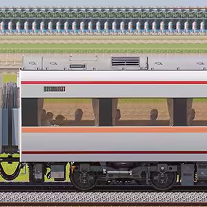 東武100系「スペーシア」モハ108-3（リバイバルカラー）