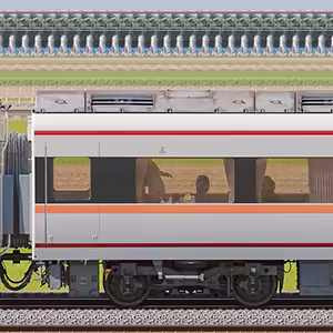 東武100系「スペーシア」モハ108-5（リバイバルカラー）