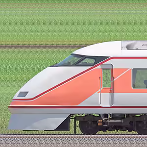 東武100系「スペーシア」108編成「クレヨンしんちゃん家族都市プロジェクト」マーク(山側)