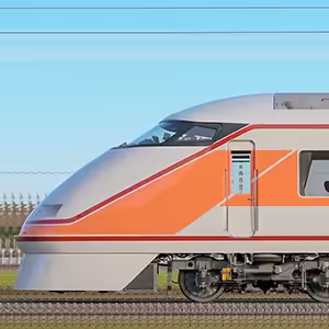 東武100系「スペーシア」108編成(リバイバルカラー・山側)