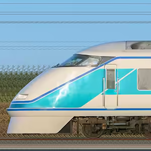 東武100系「スペーシア」109編成(粋カラー・日光線90周年ロゴマーク・山側)