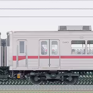 東武10030型サハ11443（リニューアル車）