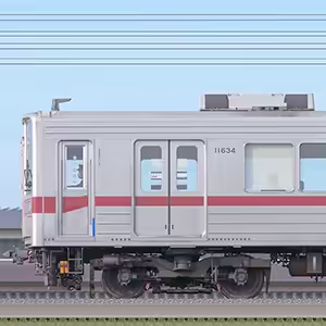東武10030型11634編成(海側)