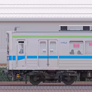 東武10030型11654編成(海側)