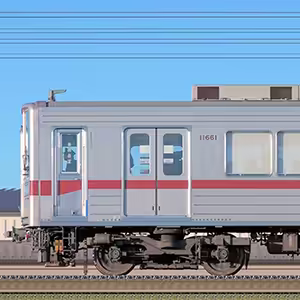 東武10030型11661編成(海側)