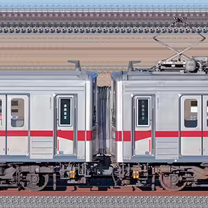 東武10030型11260編成+11265編成(海側)