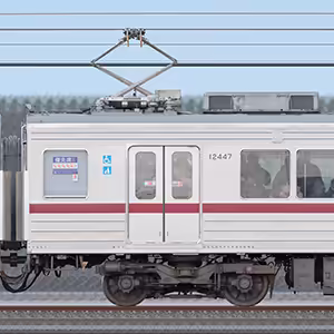 東武10030型モハ12447（リニューアル車）2025年撮影