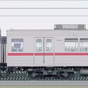 東武10030型モハ13443（リニューアル車）