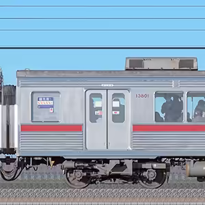 東武10000型モハ13801（リニューアル車）