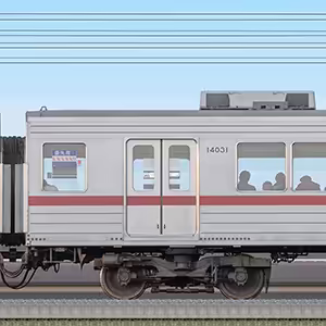 東武10030型サハ14031