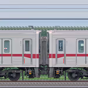 東武10030型(リニューアル車)11436編成+11447編成(海側)