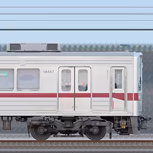 東武10030型クハ14447（リニューアル車）2025年撮影