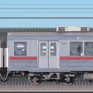 東武10000型サハ14601（リニューアル車）