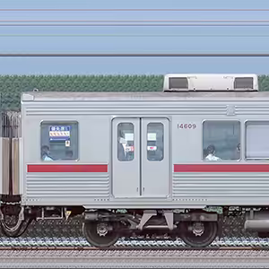 東武10000型サハ14609（リニューアル車）