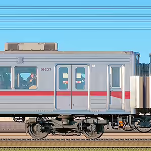 東武10030型サハ16637（リニューアル車）