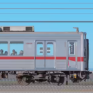 東武10030型クハ16666