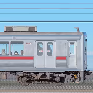 東武10000型クハ18800形（Tc2）