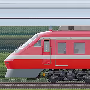 東武200型「りょうもう」205編成（1800系カラーリング・海側）