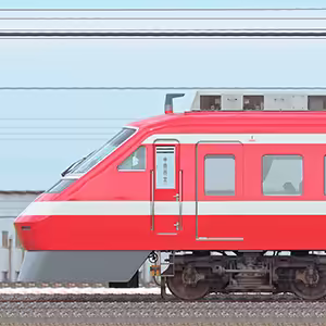 東武200型「りょうもう」209編成（1800系カラーリング・山側）