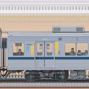 東武20400型モハ23411（安全確認カメラ取付前）