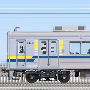 東武20400型21412編成（山側）