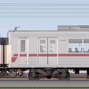 東武30000系サハ31402