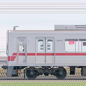 東武30000系31607編成（山側）