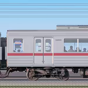 東武30000系サハ34601